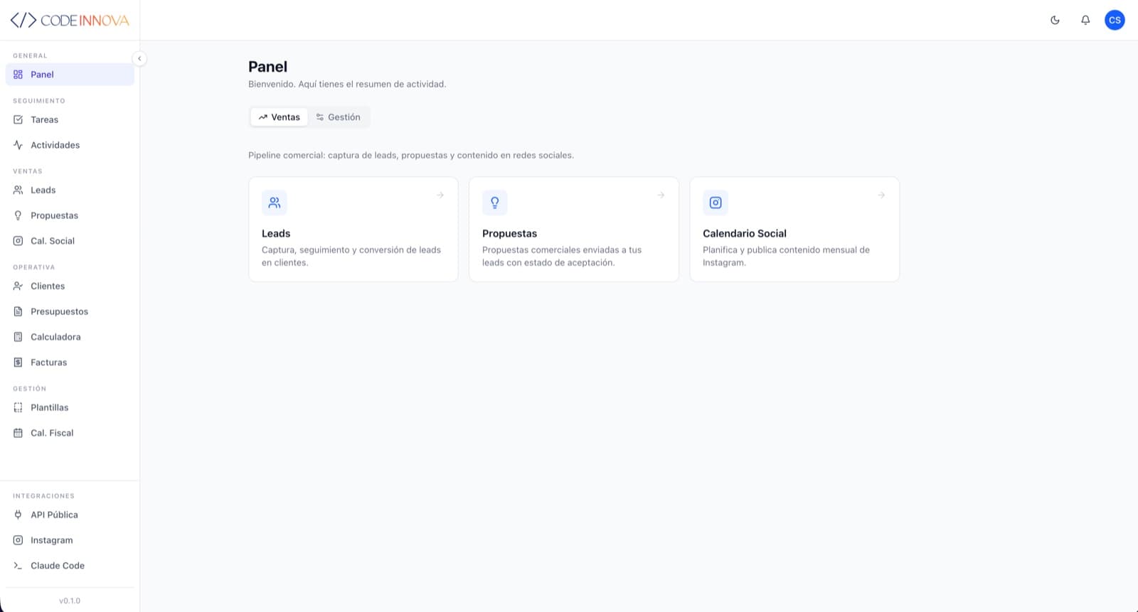 CodeInnova CRM
